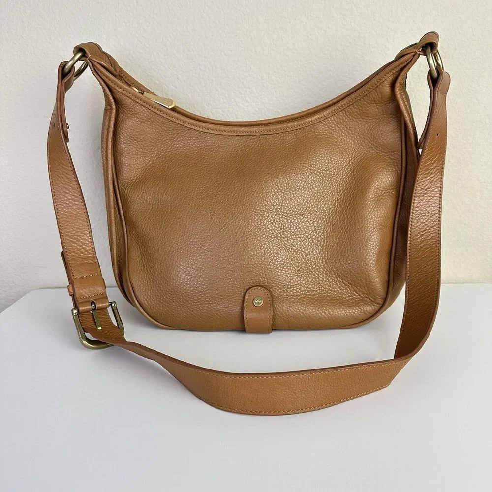 GiGi New York Jackson Leather Saddle Bag Boho Casual‎ Minimalist Cottagecore